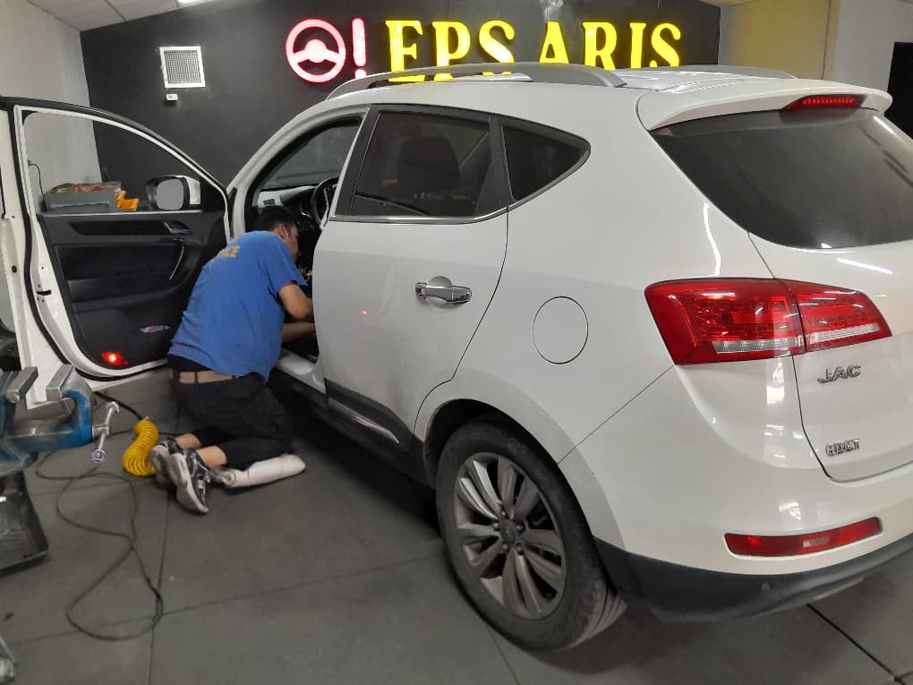 تعمیر تلسکوپی فرمان جک S5 | علائم خرابی، قطعات و روش عیب‌یابی
